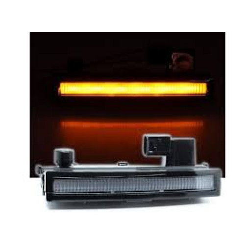 LED markeringsljus för solskydd till Scania S/R 2017+ ORANGE 12/24V, L=R
