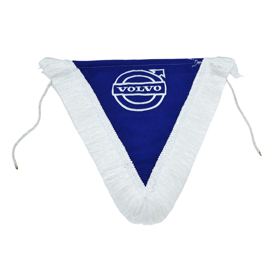 Frontflagga för lastbil, dubbelsidig, blå, för Volvo