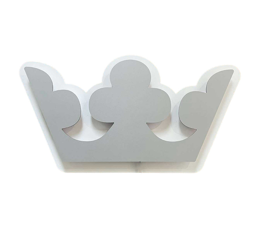 Spegelplatta Korona/Crown 12/24V, röd, MAT, 59x32 cm