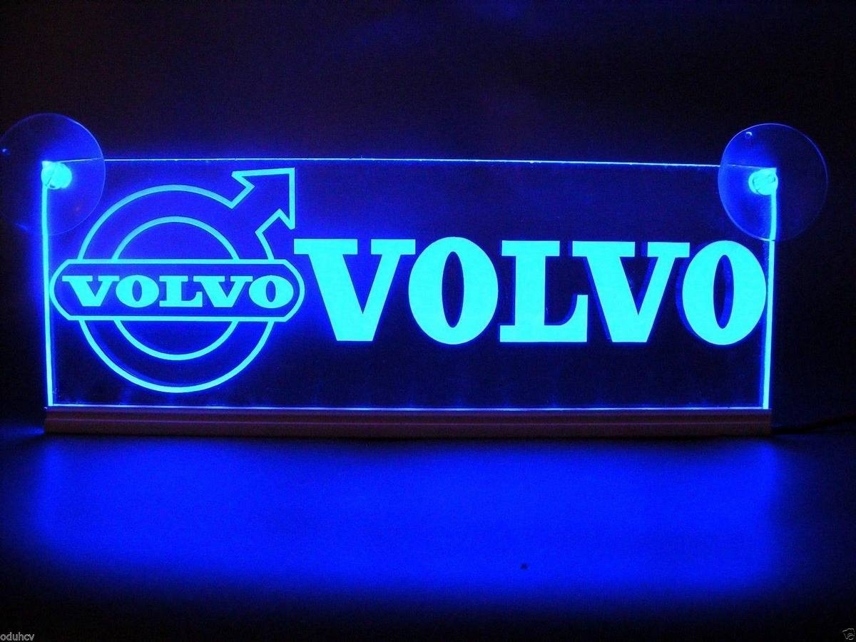 LED-platta Volvo emblem 12/24V 250mm
