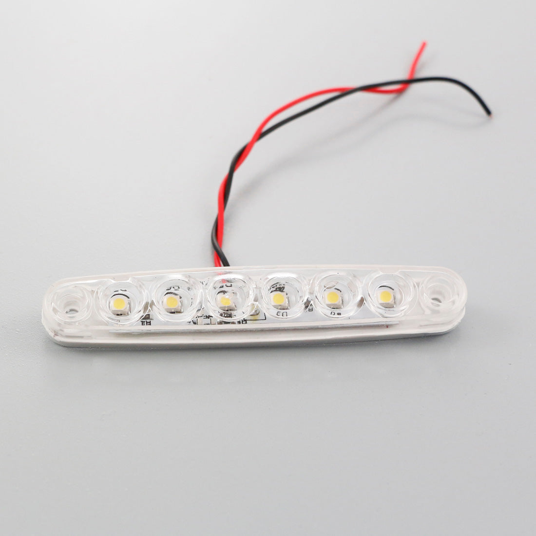 LED sidomarkeringslampa tunn VIT 24V